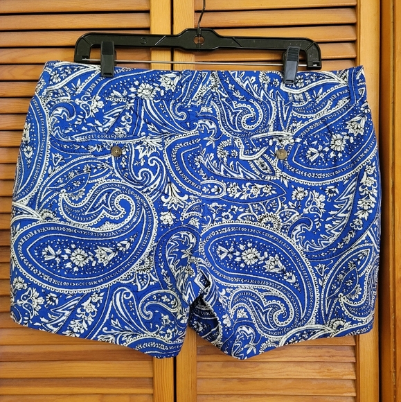 NWT Old Navy Floral Paisley Shorts Size 12 - Picture 14 of 14